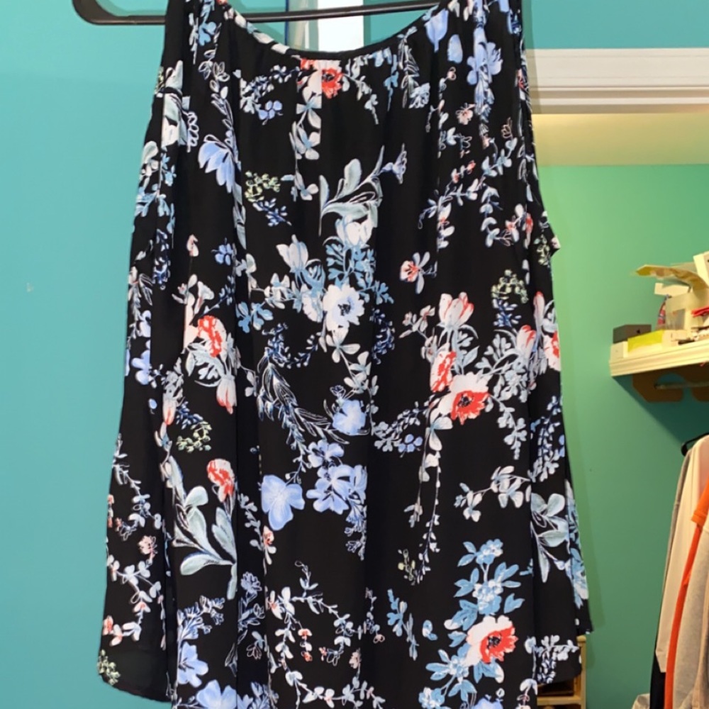floral maxi dress